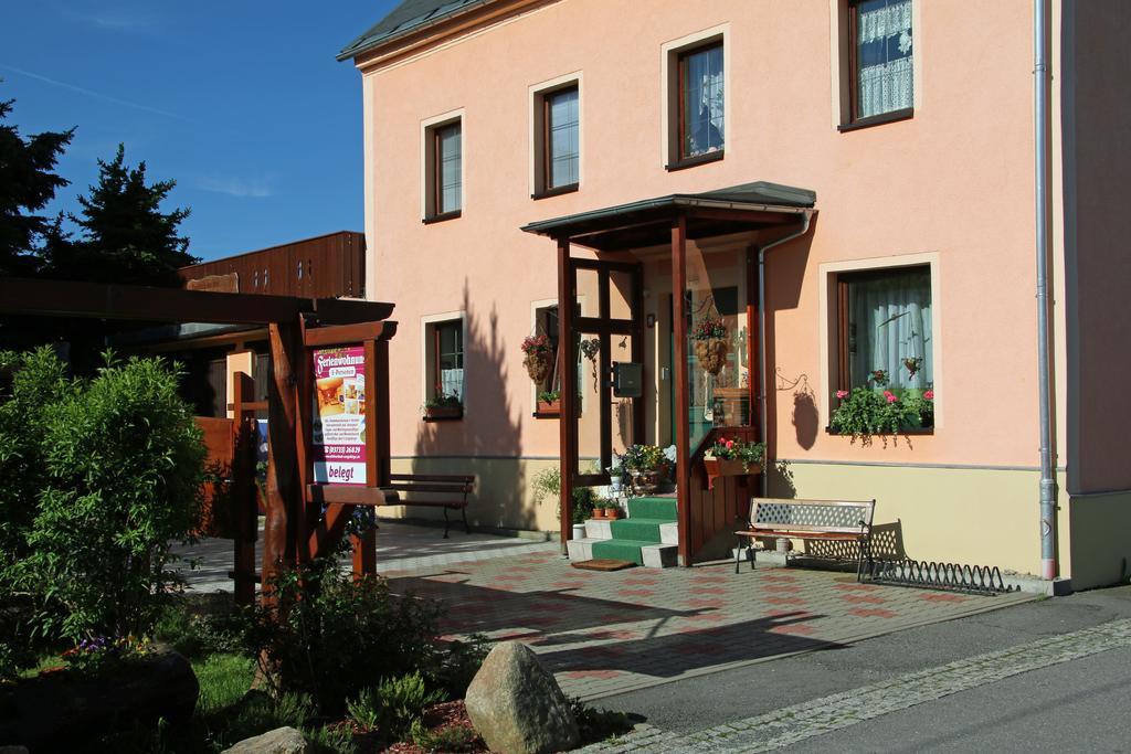 Familien-Ferienwohnung Haustein Konigswalde Exteriör bild