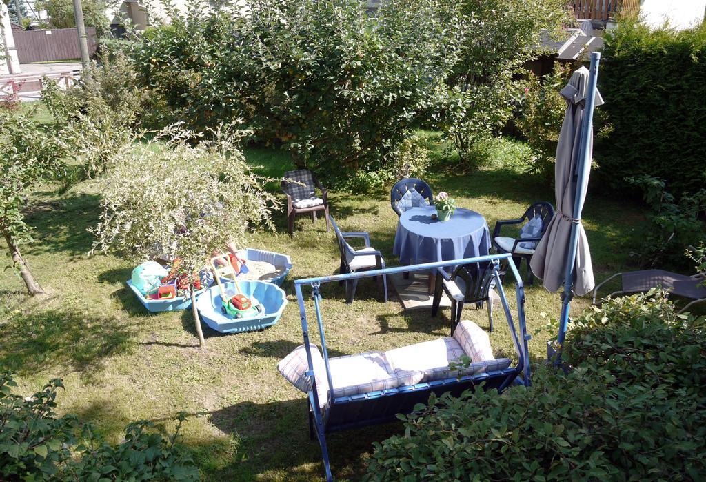 Familien-Ferienwohnung Haustein Konigswalde Exteriör bild